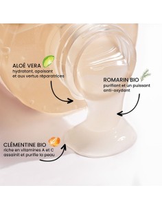 Pulpe De Vie - Orgaaniline sügavpuhastav mitsellaar meigieemaldusgeel kombineeritud ja rasusele nahale, 150ml 2