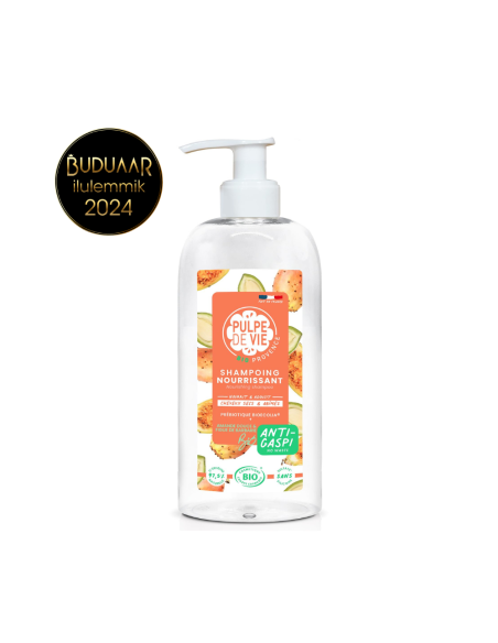 Pulpe De Vie - Šampoon kuivadele ja kahjustatud juustele prebiootikumide ja magusmandliga, 400ml