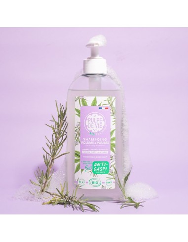 Pulpe De Vie - Kohevust ja volüümi andev šampoon prebiootikumide ja kanepiõliga, 400ml