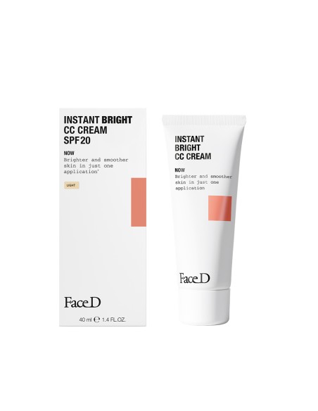 FaceD - SPF20 niisutav CC-kreem, toon LIGHT, 40ml