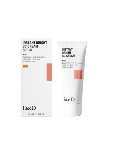 FaceD - SPF20 niisutav CC-kreem, toon MEDIUM, 40ml