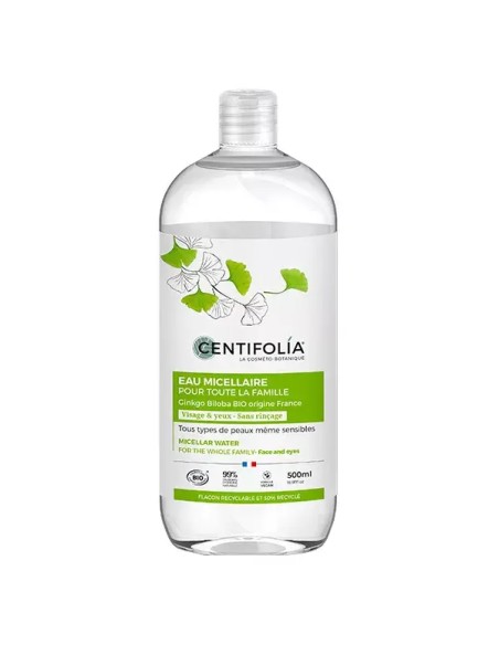 Centifolia - Niisutav mitsellaarvesi näole ja silmadele, 500ml