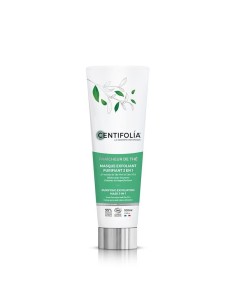 Centifolia - 3in1 Puhastav, kooriv ja matistav mask rohelise tee, tsingi ja riisijahuga, 100ml