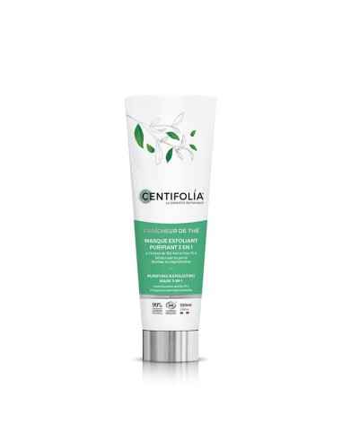 Centifolia - 3in1 Puhastav, kooriv ja matistav mask rohelise tee, tsingi ja riisijahuga, 100ml
