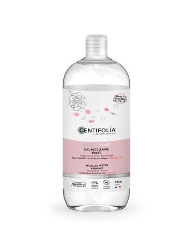 Centifolia - Éclat de Rose® Mitsellaarvesi hüluroonhappe ja c-vitamiiniga, 500ml