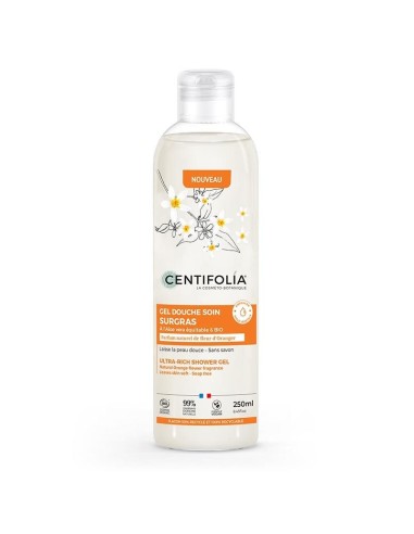 Centifolia - SURGRAS niisutav dušigeel BIO-päevalilleseemneõli, BIO-aloega ja apelsiniõite lõhnaga, 250ml