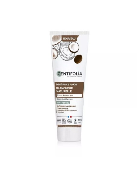 Centifolia - Looduslik hambapasta BIO-kookosvee ja piparmündiga, 75ml