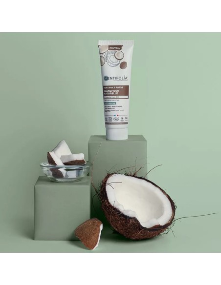 Centifolia - Looduslik hambapasta BIO-kookosvee ja piparmündiga, 75ml