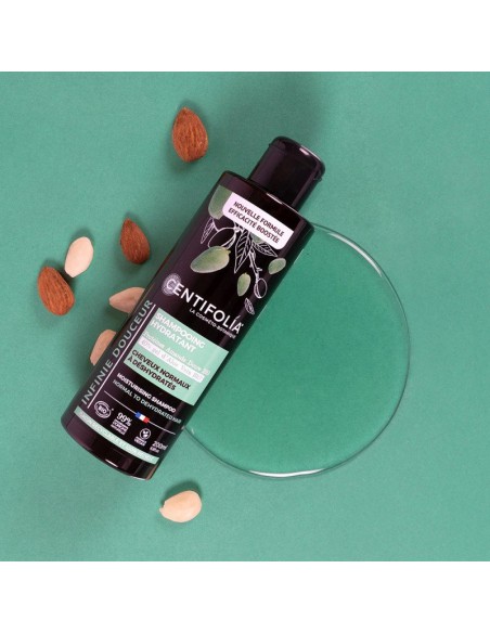 Centifolia - Niisutav šampoon aloe vera, magusmandli proteiinide ja taimse keratiiniga, 200ml