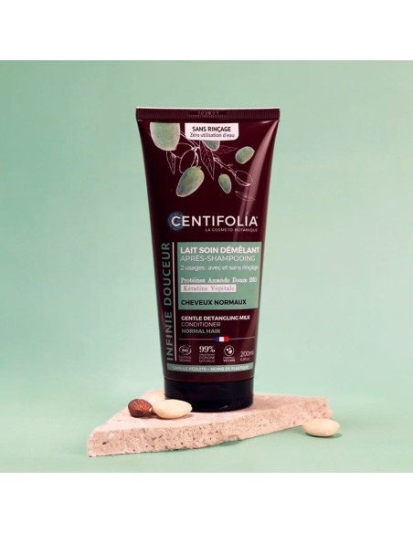 Centifolia - 2in1 juustesse jäetav palsam magusmandli proteiinide ja taimse keratiiniga, 200ml