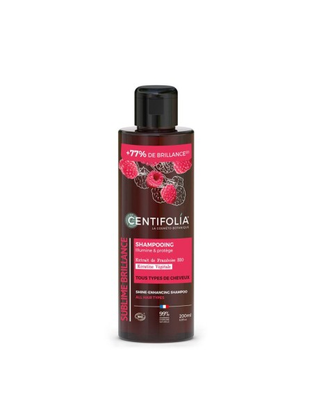 Centifolia - Läiget andev šampoon orgaanilise vaarikaekstrakti ja aloe veraga, 200ml