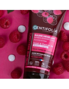 Centifolia - Kammimist hõlbustav juuksepalsam vaarikaekstrakti, taimse keratiini ja jojobaõliga, 200ml 2