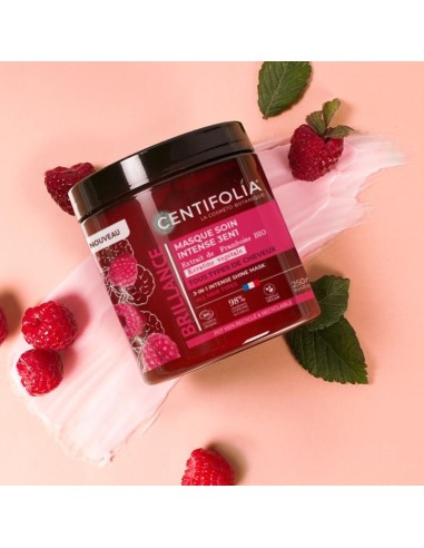 Centifolia - 3in1 läiget andev juuksemask vaarikaekstraki, taimse keratiini ja orgaaniliste õlidega, 250ml