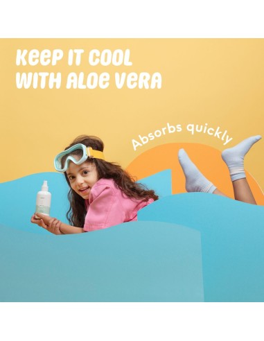 NAÏF - Päevitusjärgne sprei aloe veraga beebidele ja lastele 175ml