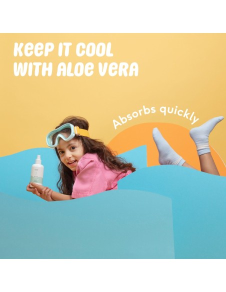NAÏF - Päevitusjärgne sprei aloe veraga beebidele ja lastele 175ml