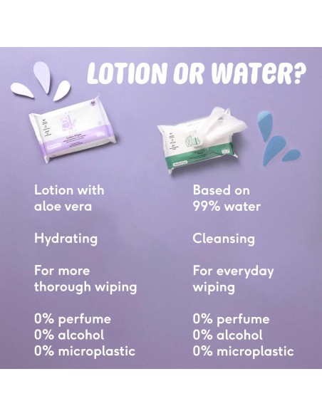 NAÏF - Plastikuvabad niisutavad niisked salvrätikud bambuseekstraktiga 54tk