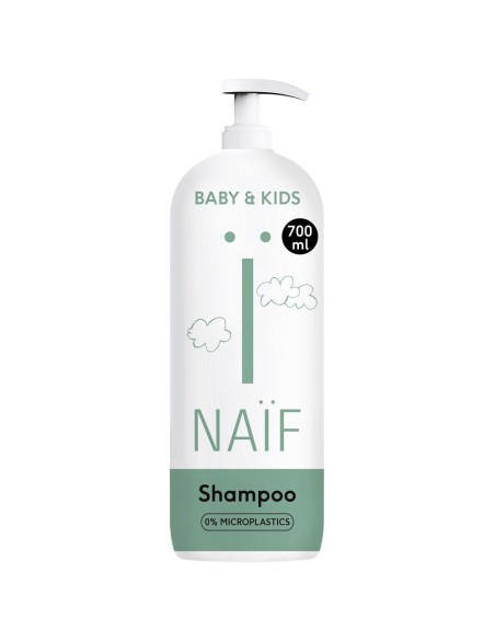 NAÏF - Niisutav pisaravaba šampoon puuvillaseemne ekstraktiga 700ml