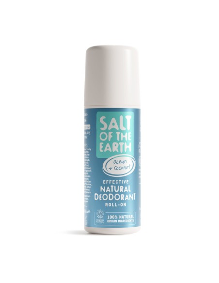Salt of the Earth - COSMOS Natural roll-on deodorant Ocean&Coconut, 75ml