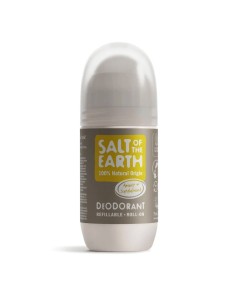 Salt of the Earth - Looduslik ja taastäidetav rulldeodorant Amber & Sandalwood 75ml