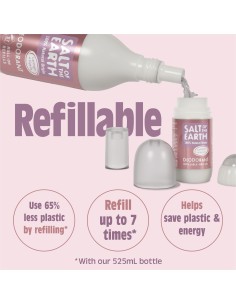 Salt of the Earth - Lavendel & Vanilje rulldeodorandi täitepakend 525ml 2