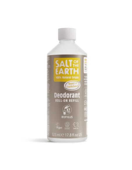 Salt of the Earth - Merevaik & Sandlipuu rulldeodorandi täitepakend 525ml