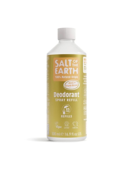 Salt of the Earth - Neroli & Apelsin deodorant sprei täitepakend 500ml