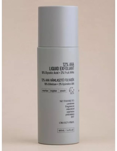Nerds - 12% AHA happekoorija (10% Glycolic Acid + 2% Fruit AHAs), 100ml