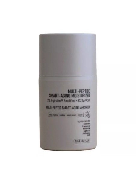 Nerds - Vananemisvastane näokreem Multi-Peptide Smart-Aging Moisturizer (2% Argireline® Amplified + 3% Syn®Coll) 50ml
