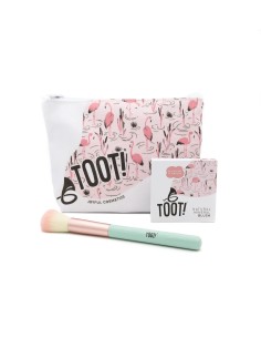 Toot! - Blushing Flamingo looduslik põsepuna komplekt lastele