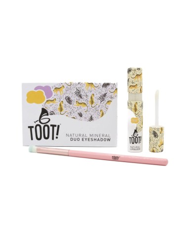 TOOT! - Cheetah Glow lauvärvi ja huuleläike komplekt lastele