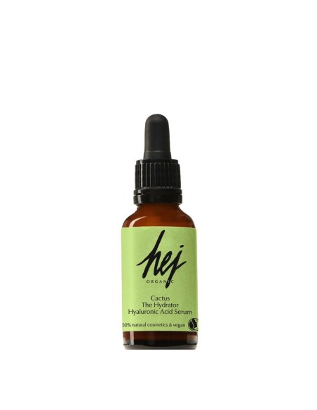 Hej Organic - Orgaaniline seerum 2% hüaluroonhappe ja viigikaktuse ekstraktiga 30ml