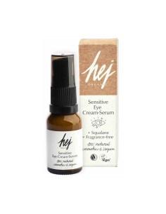 Hej Organic - Silmaümbruse kreem-seerum tundlikule nahale 15ml