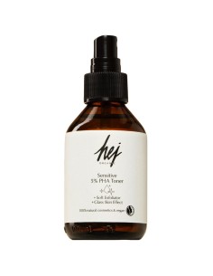 Hej Organic - PHA näotooner tundlikule nahale, 100ml