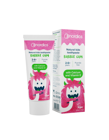 Nordics - Looduslik hambapasta lastele (2-6 eluaastat) 50ml
