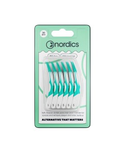 Nordics - Silikoonist hambavaheharjad 30tk