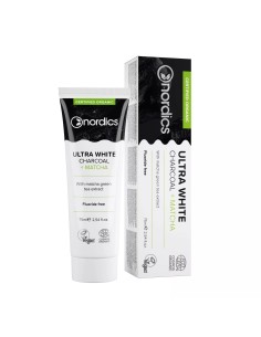 Nordics - Valgendav hambapasta matcha ja aktiivsöega 75ml