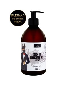 LaQ - Meeste dušigeel "Sex & Business 8in1", 500ml