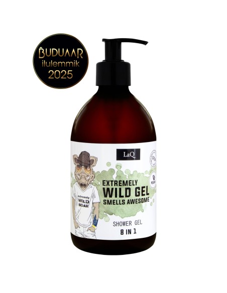 LaQ - Meeste dušigeel "Extremely Wild Gel 8in1", 500ml