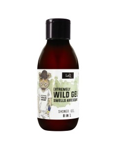 LaQ - Meeste dušigeel "Mini Extremely Wild Boar 8in1", 100ml