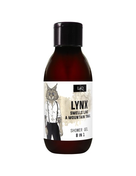 LaQ - Meeste dušigeel "Mini Lynx 8in1 Relax!", 100ml
