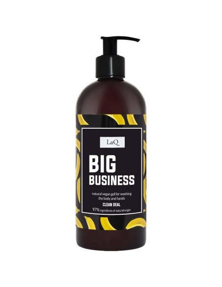 LaQ - Meeste kehapesu vedelseep "Big Business", 400ml