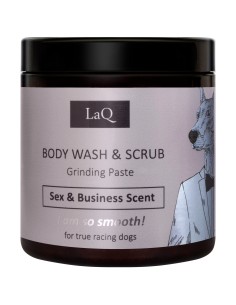 LaQ - Meeste tahke dušigeel-suhkrukoorija "Sex & Business", 220g