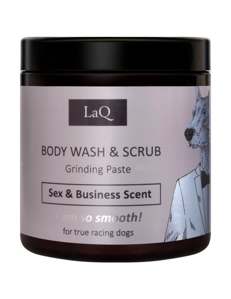 LaQ - Meeste tahke dušigeel-suhkrukoorija "Sex & Business", 220g