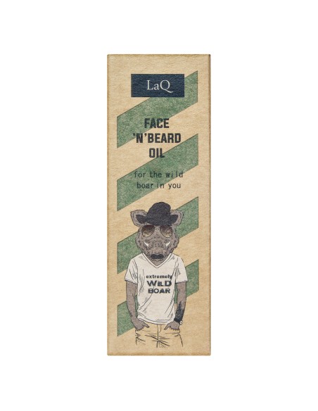 LaQ - Näo- ja habemeõli "Extremely Wild Boar" 30ml