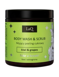 LaQ - Tahke dušigeel-kehakoorija "Kiwi & Grapes", 220g