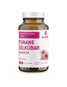 Ecosh Life - Punane siilkübar – ECHINACEA immuunsusele, 60 kapslit