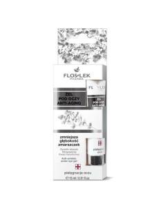Floslek - Kortsudevastane silmakreem-geel peptiididega 15ml