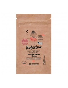 Floslek - Looduslik deodorantpuuder "Balerina" maarjajääga jalgadele, kätele, kehale 25g