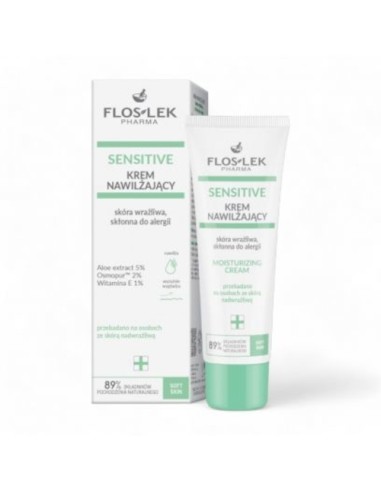 Floslek - Niisutav näokreem "Sensitive" 50ml