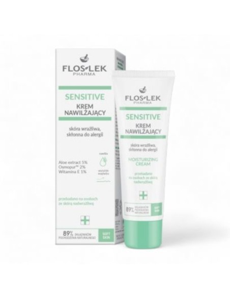 Floslek - Niisutav näokreem "Sensitive" 50ml